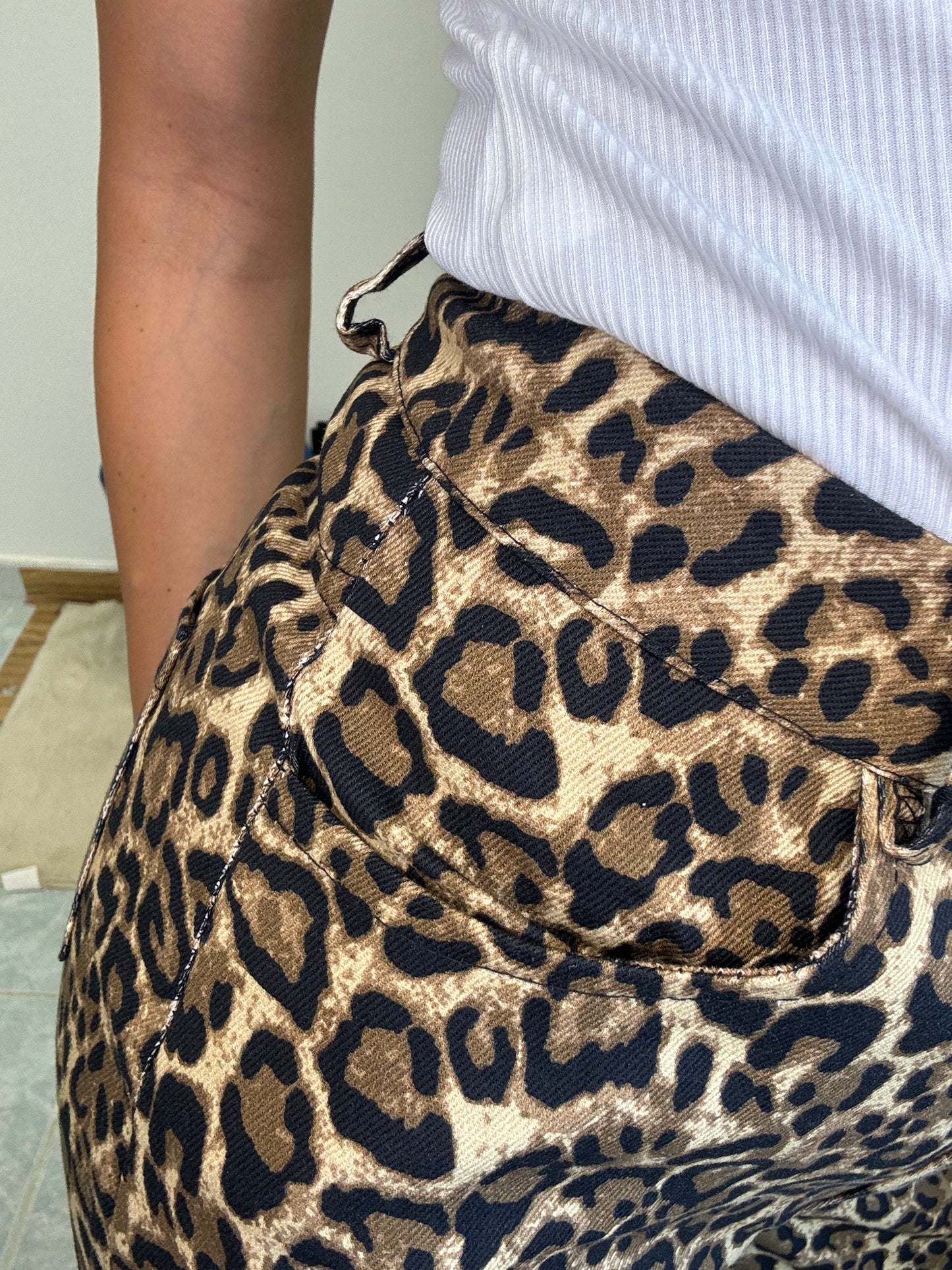 Pantaloncino animalier