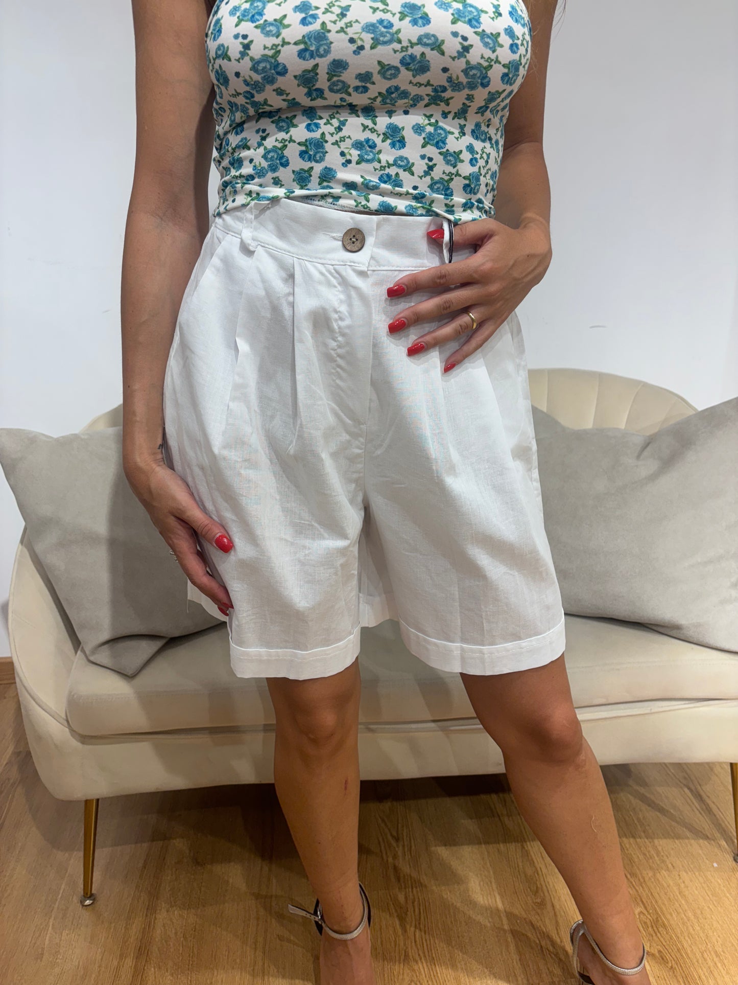 Pantaloncino white